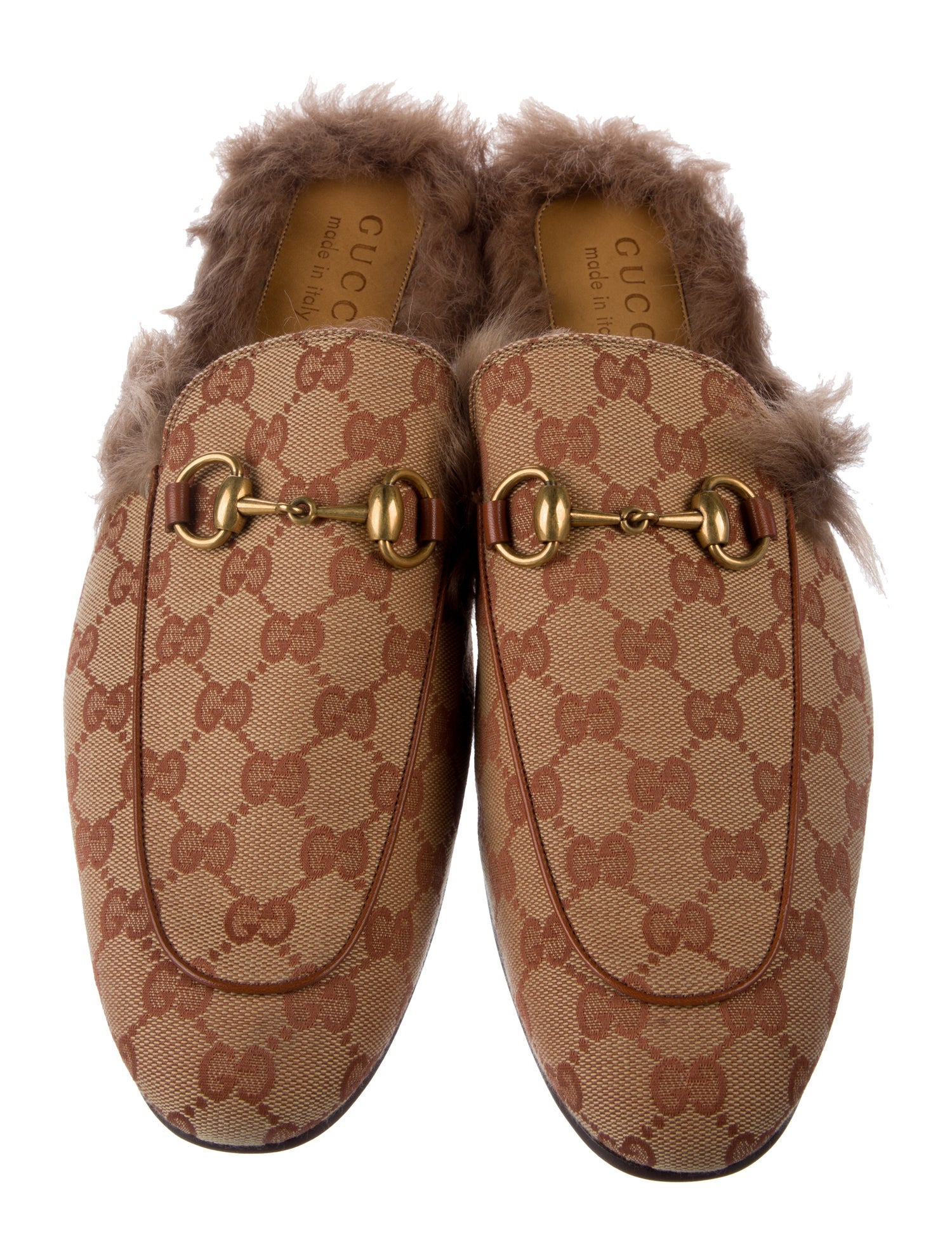 Gucci GG Canvas Canvas Slippers